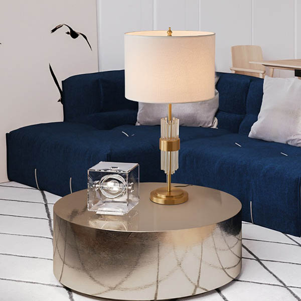 stylish modern crystal glass bedside table lamp factory direct wholesale cordless crystal chandelier table lamp3